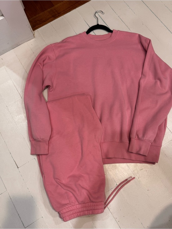 bp Other - BP Pink Ribbed Crewneck Sweatshirt and sweatpants set